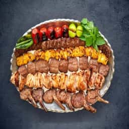 İki kişilik barbekü tepsisi