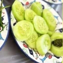 خیار و نعنا سبز